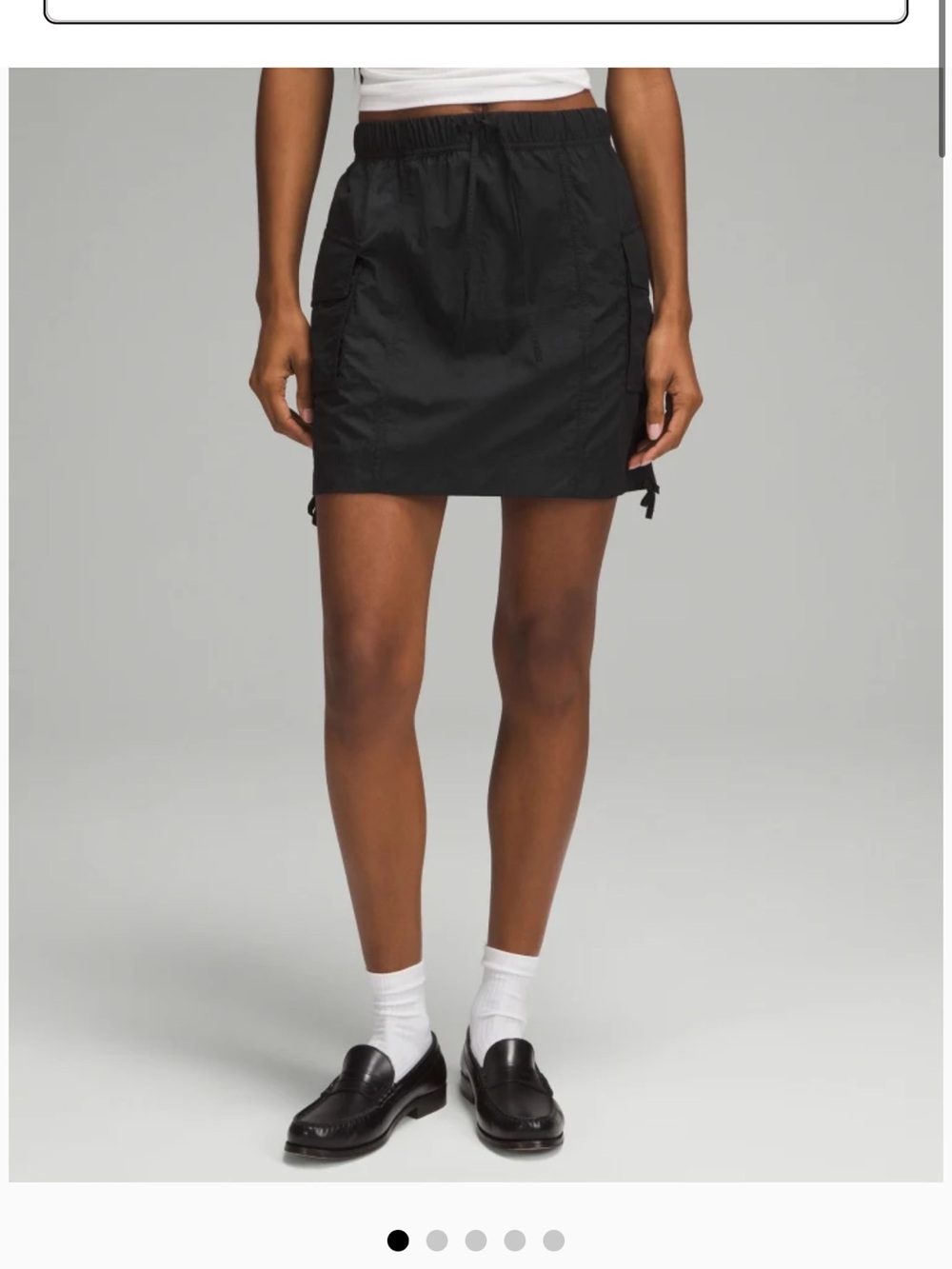 Lululemon nylon cargo mini skirt - Picture 2 of 8